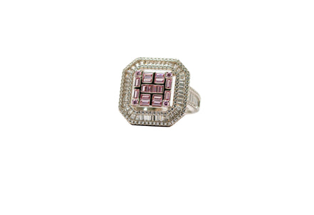 The Coral Mosaic Grandeur Ring