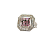 The Coral Mosaic Grandeur Ring