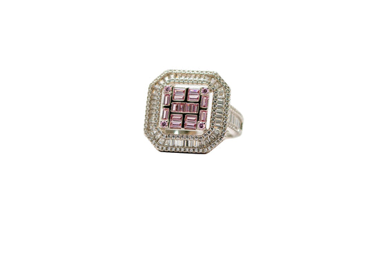 The Coral Mosaic Grandeur Ring