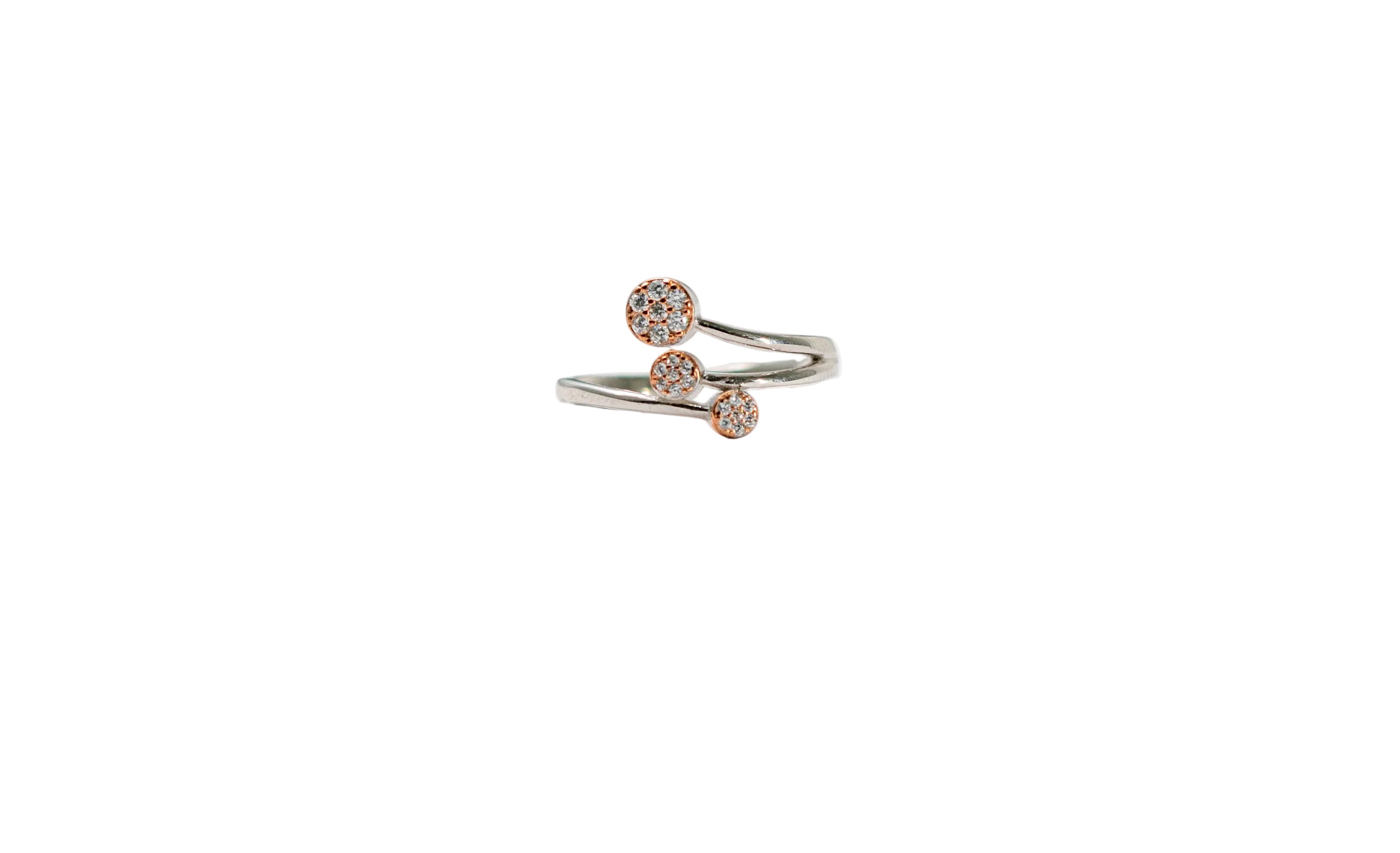 Trinity Halo Wrap Ring