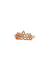 Regal Bloom Crown Ring