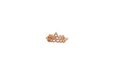 Regal Bloom Crown Ring