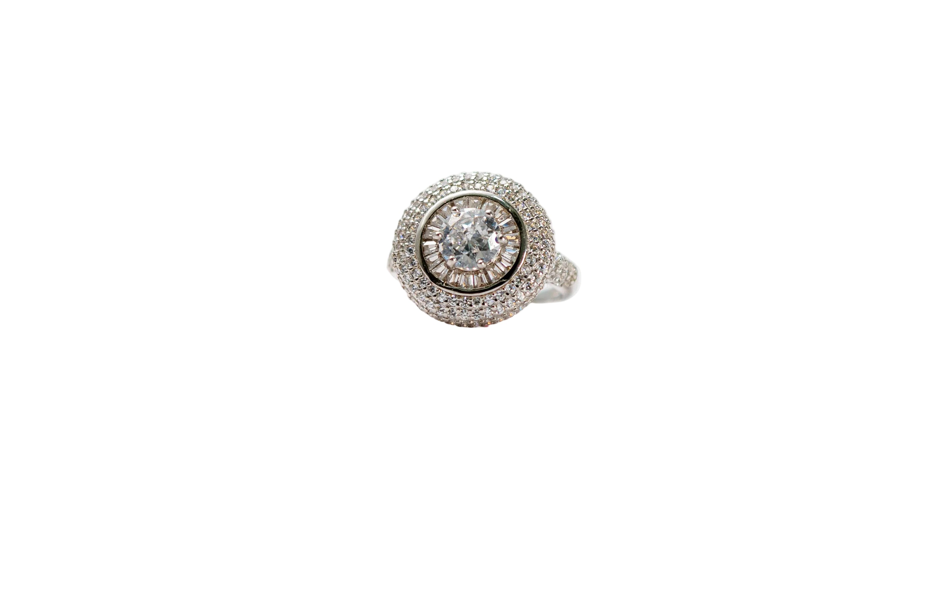 Imperial Double Halo Ring