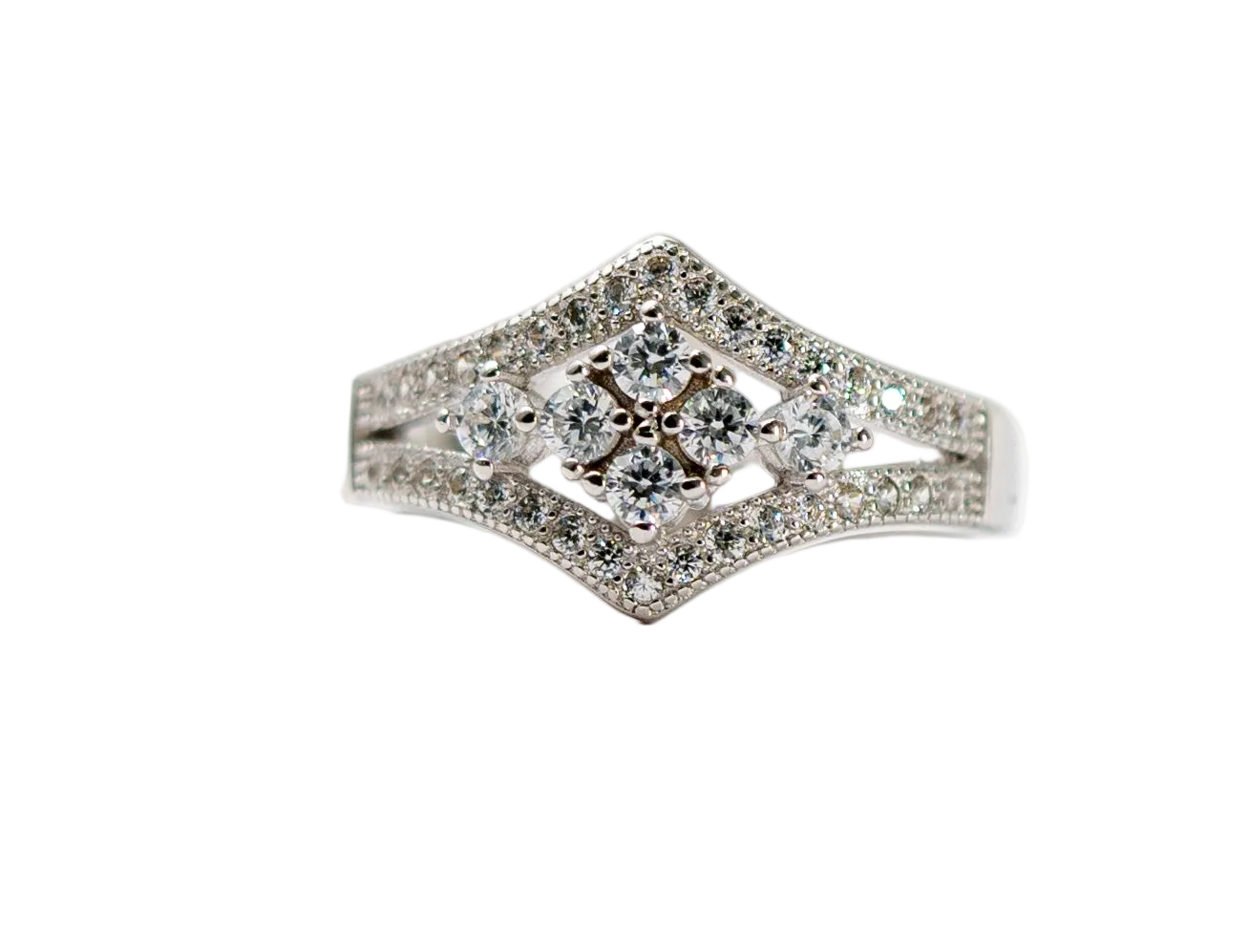 Vintage Royale Cluster Ring