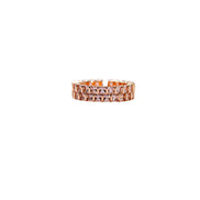 Rose Radiance Double Row Ring