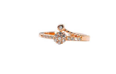 Blossom Grace Diamond Ring
