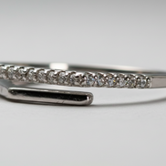 Celeste Curve Diamond Band