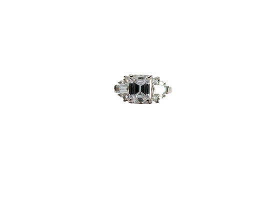 The Versailles Emerald-Cut Statement Ring