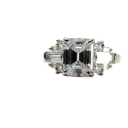 The Versailles Emerald-Cut Statement Ring