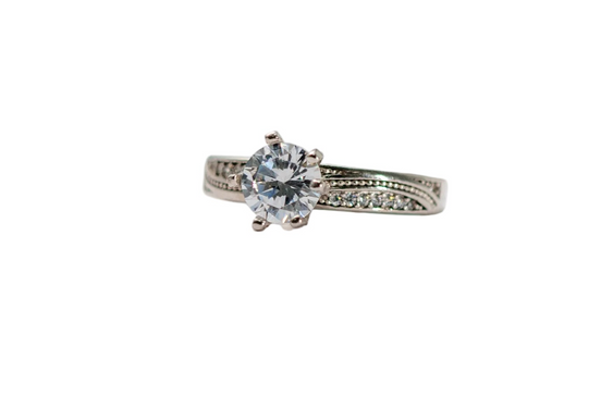 The Empress Solitaire Ring