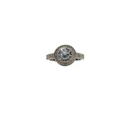 The Royal Oval Halo Ring