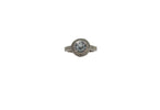 The Royal Oval Halo Ring