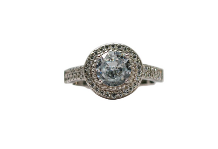 The Royal Oval Halo Ring