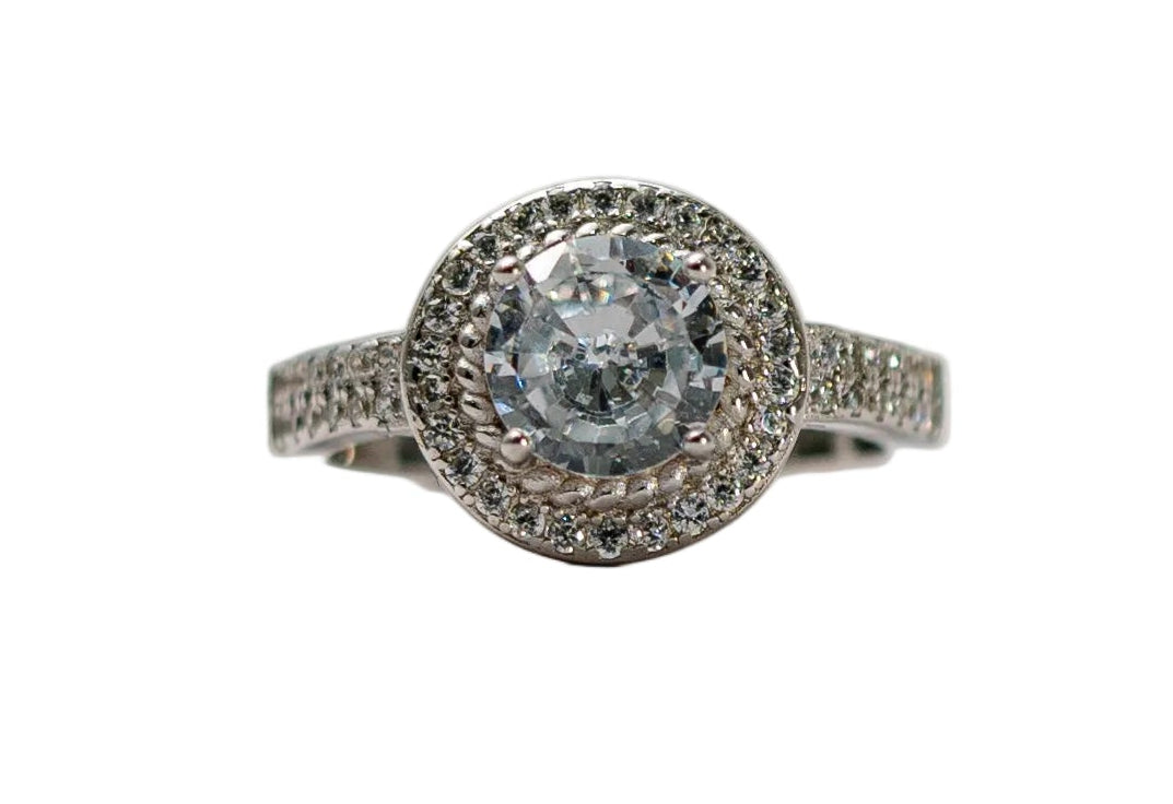 Imperial Double Halo Ring