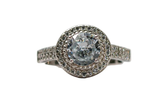 Imperial Double Halo Ring