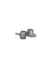 Round Cut Infinity Twist Statement Ring