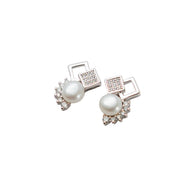 Silver Luna Freshwater Pearl Drops