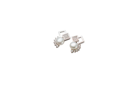 Silver Luna Freshwater Pearl Drops
