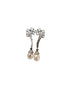 Silver Celeste Pearl Drop Earrings