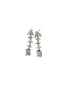 Silver Celestial Cascade Earrings