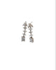 Silver Celestial Cascade Earrings