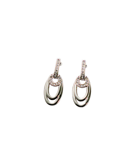 Silver Aurora Loop Drops