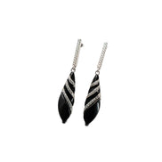Silver Midnight Wave Drops