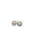Silver Pearl Blossom Studs