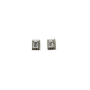Silver Radiant Frame Studs