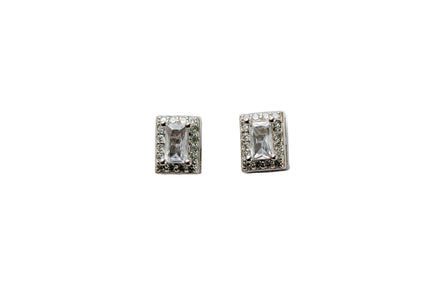 Silver Radiant Frame Studs