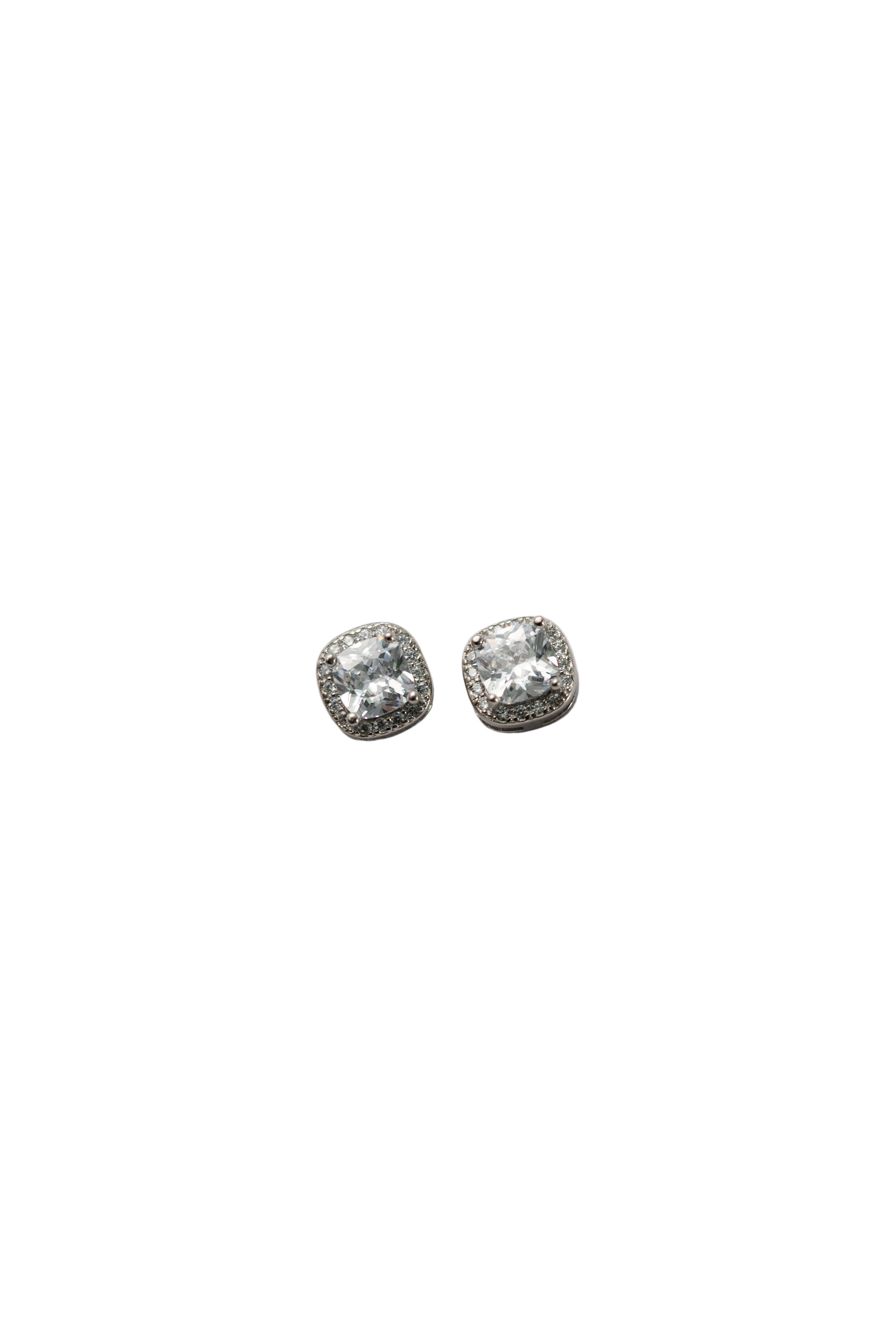 Halo Cushion Studs