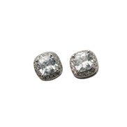 Halo Cushion Studs
