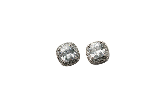 Halo Cushion Studs