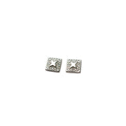 Silver Star Frame Studs