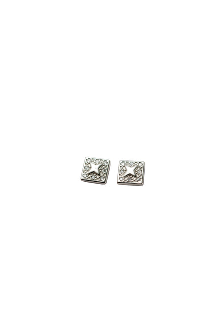 Silver Star Frame Studs