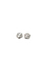 Silver Bloom Clover Studs