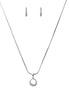 Silver Eterna Circle Set