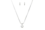Silver Eterna Circle Set