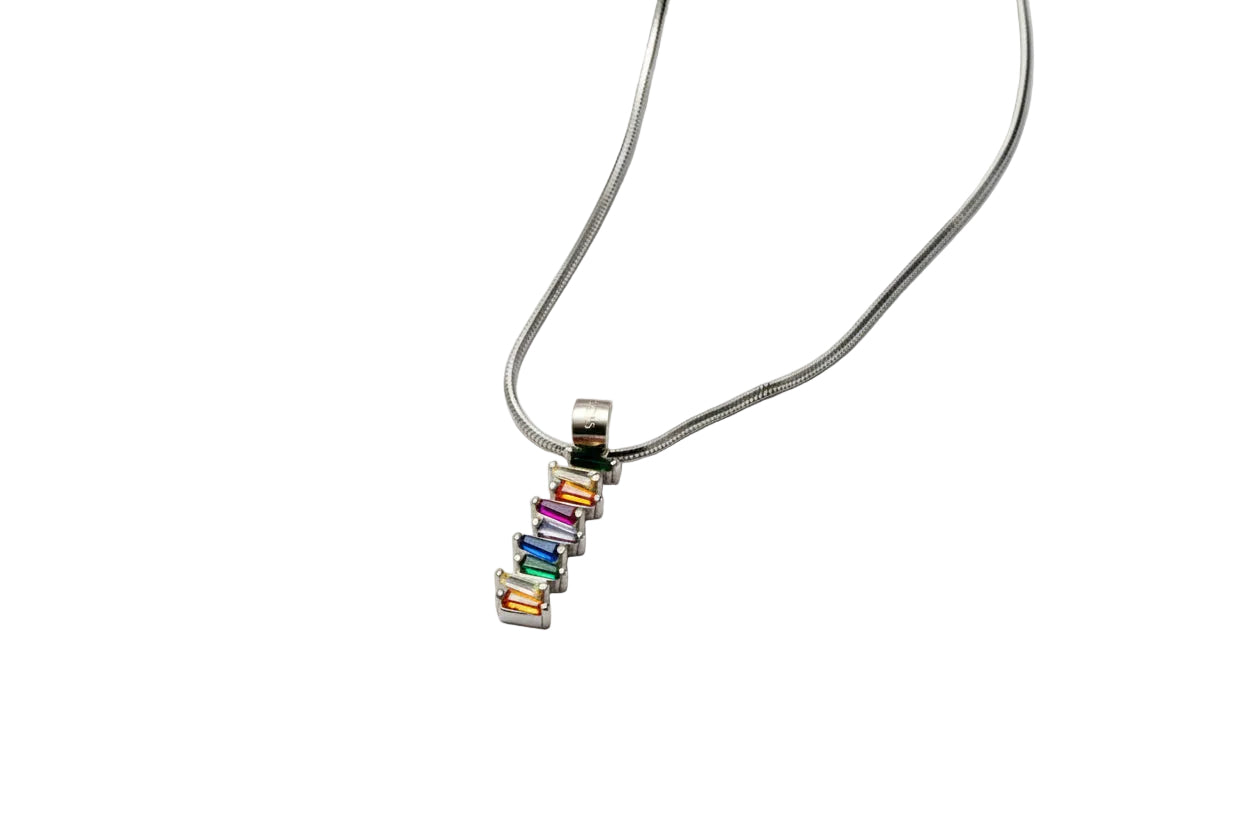 Silver Prism Cascade Set