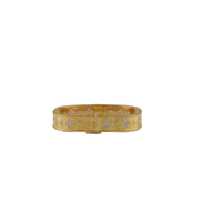 Silver Regal Clover Ladies Kada
