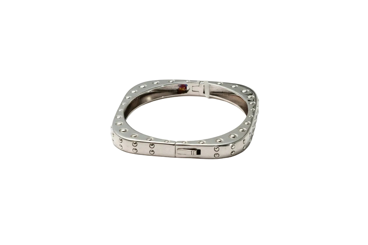 Silver Urban Stud Ladies Kada