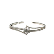 Silver Flora Grace Ladies Kada