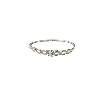 Silver Celeste Link Ladies Kada