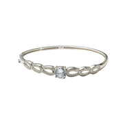 Silver Celeste Link Ladies Kada