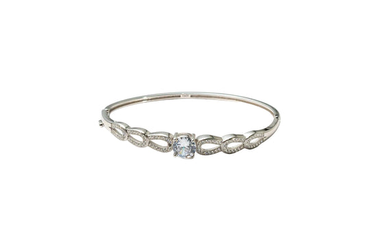 Silver Celeste Link Ladies Kada