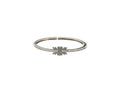 Silver Stellar Bloom Ladies Kada