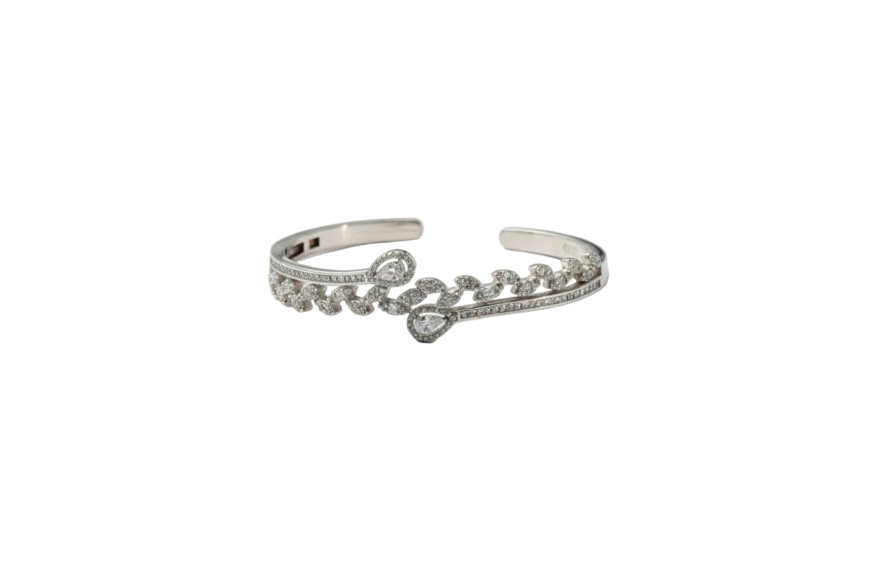 Silver Celeste Vine Ladies Kada