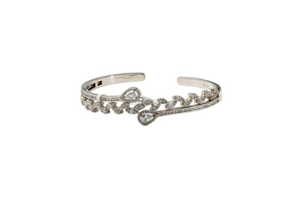 Silver Celeste Vine Ladies Kada