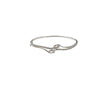Silver Serenity Knot Ladies Kada