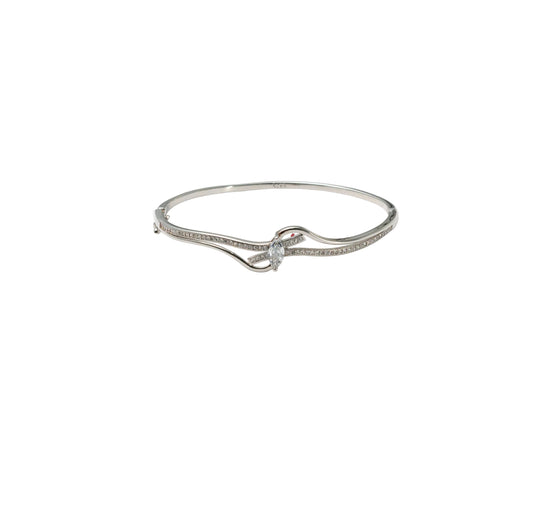 Silver Serenity Knot Ladies Kada